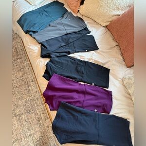 CRZ YOGA Women's Athletic Maternity Shorts and leggings-multiple colors